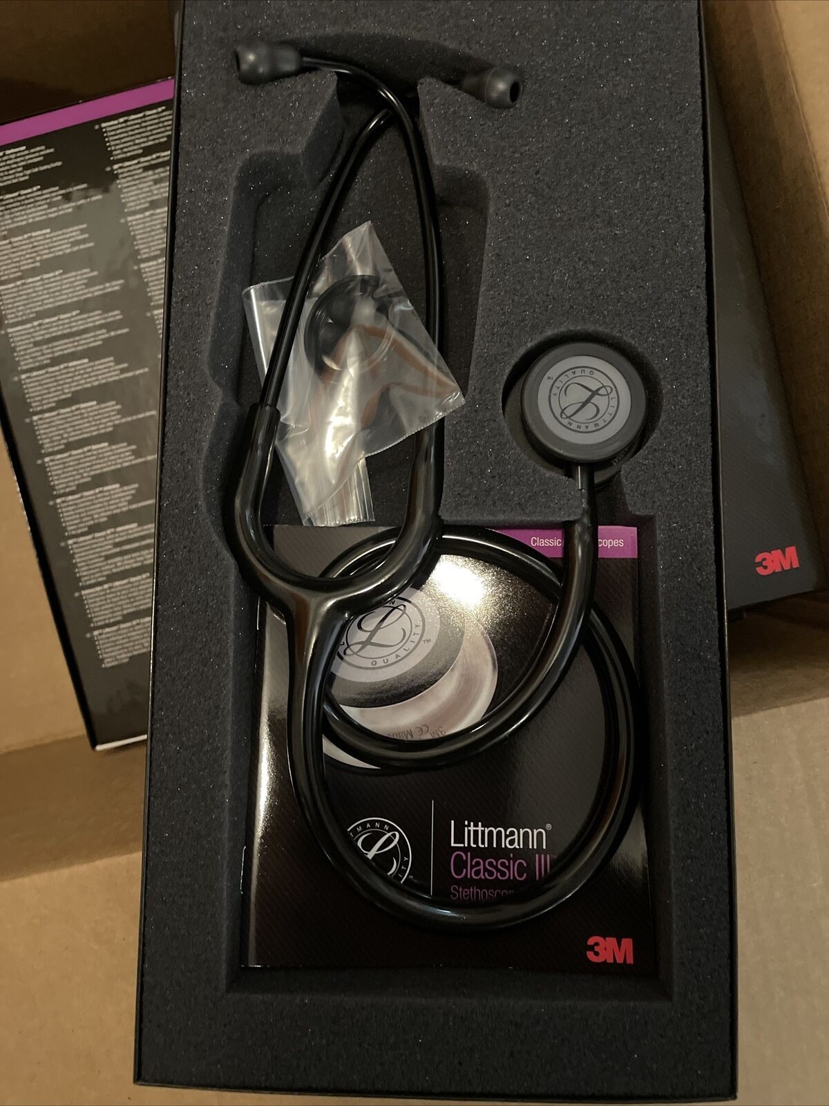 Littmann hot Stethoskop Classic III s.e. Black